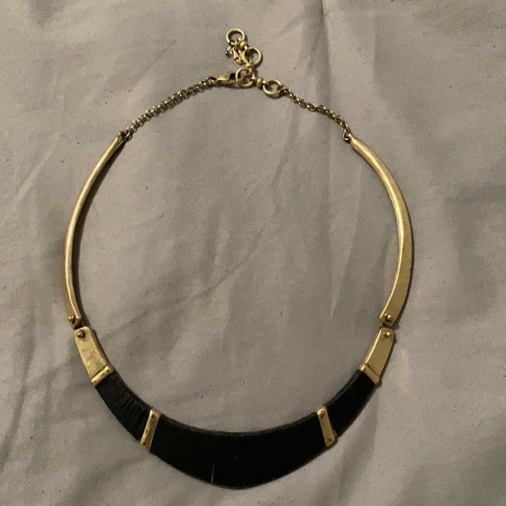 Black & Gold Statement Necklace